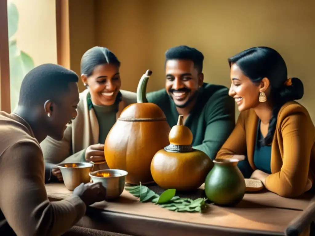 Amigos disfrutando del mate: Beneficios para la salud del mate