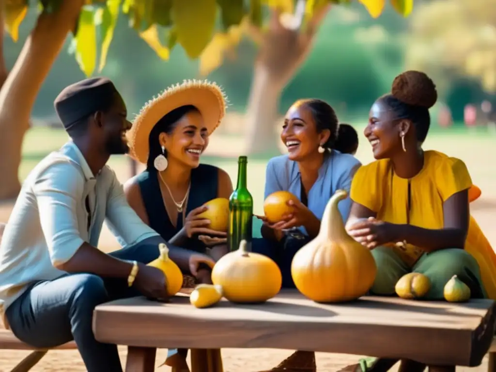 Amigos disfrutando de la tradición del mate en el Cono Sur