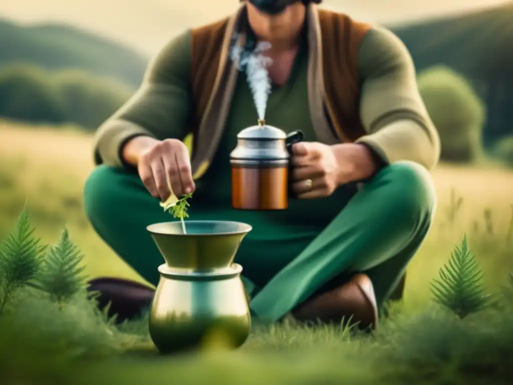 Beneficios respiratorios del mate tradicional en la naturaleza