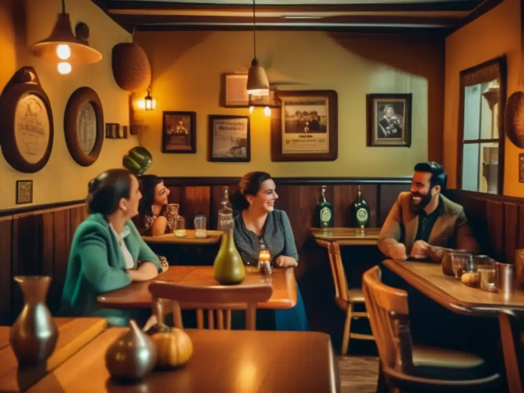 Café mate bar con tradición del mate en cumbres internacionales