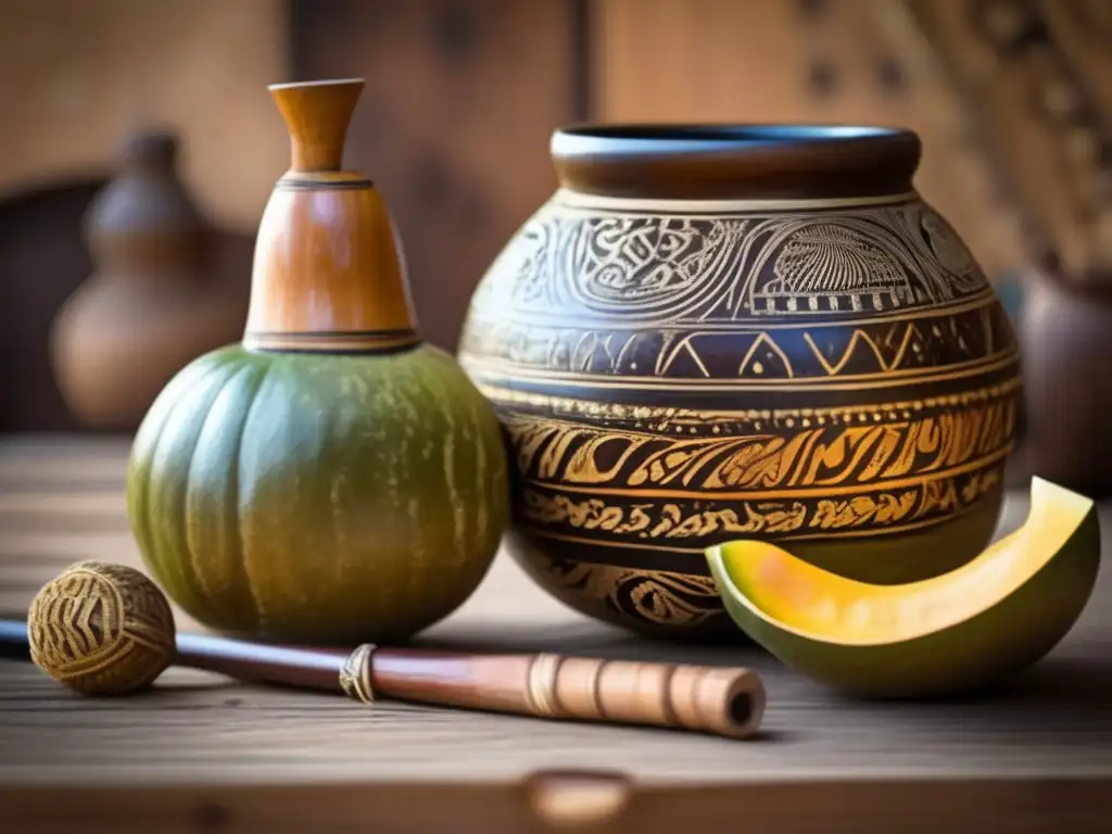 Ceremonia de mate rioplatense: gourd tallado, yerba mate, bombilla, mapa y tradición (Redes sociales mate tradición rioplatense)