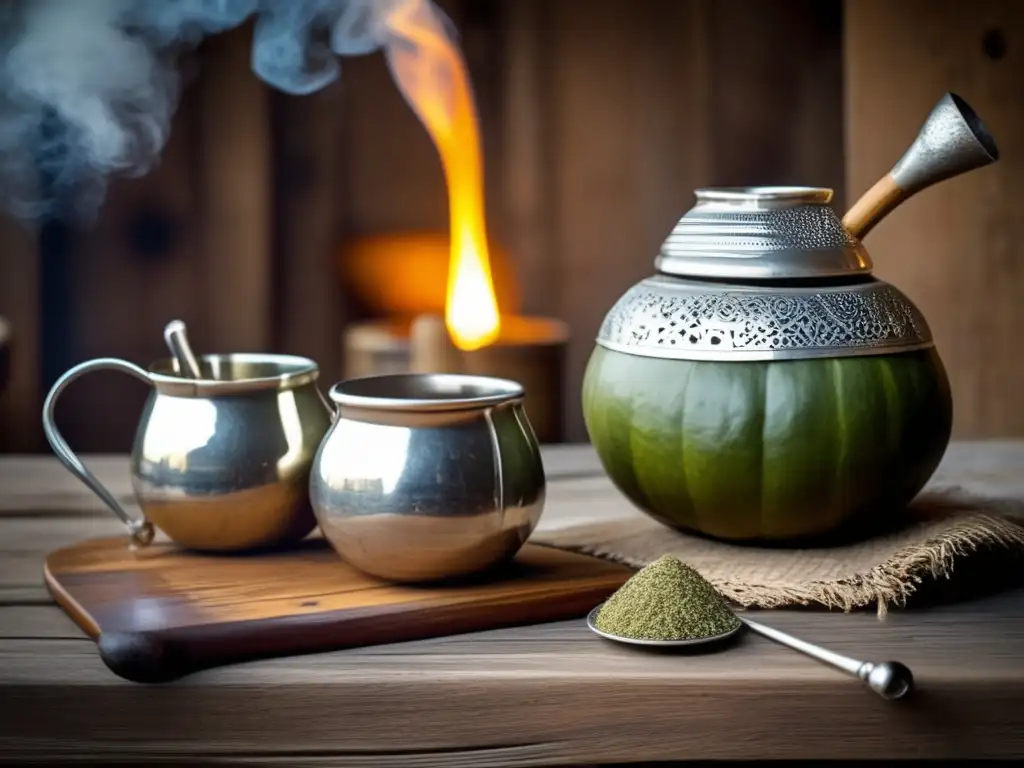 Ceremonia tradicional de mate en la región rioplatense