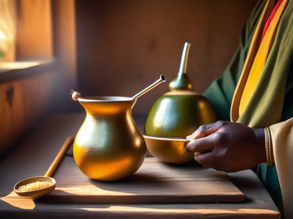 Ceremonia tradicional de mate rioplatense con beneficios para la diabetes