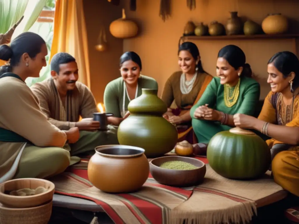 Ceremonia tradicional yerba mate: protocolo cebado, compartir y herencia cultural