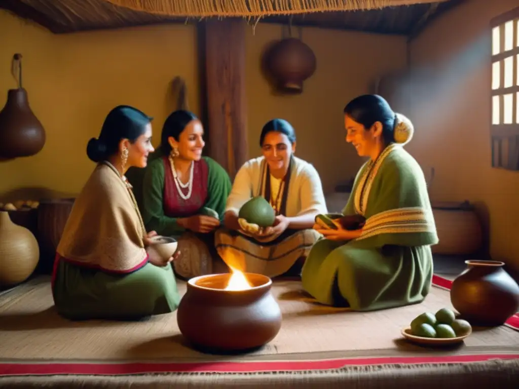 Ceremonia tradicional de yerba mate con sabores reconocibles