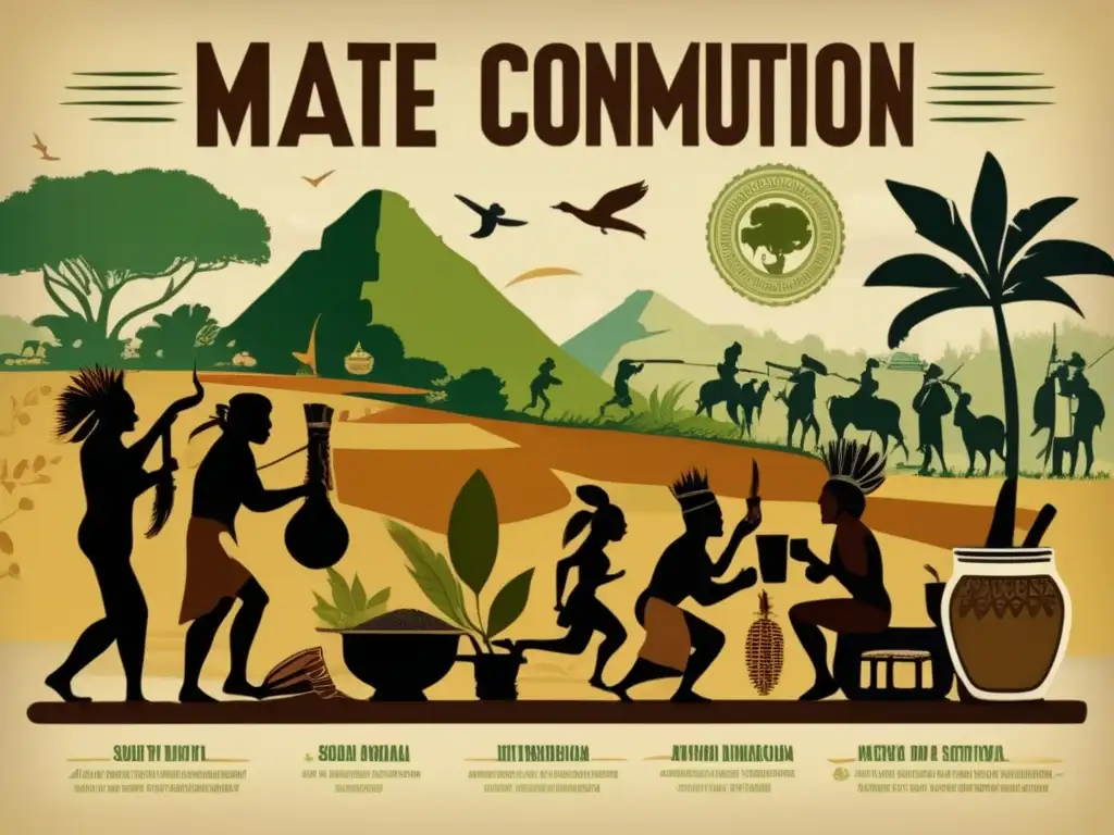 Ciclos cosecha mate ancestral: evolución histórica del consumo de mate, desde lo indígena hasta lo contemporáneo