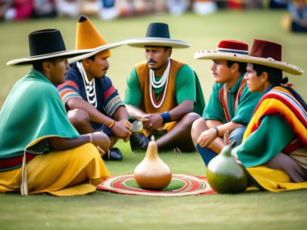 Competidores de mate: tradición y preparación física