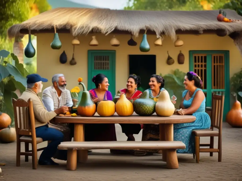 Concurso cebador mate tradición rioplatense en patio encantador rodeado de naturaleza y amigos disfrutando de mate y risas