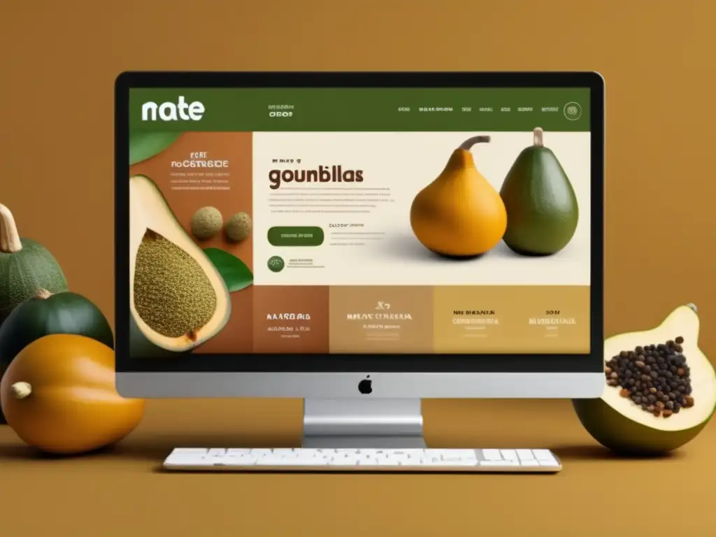 Consumo de mate en ecommerce: sitio web moderno y elegante con productos de mate diseñados con detalle