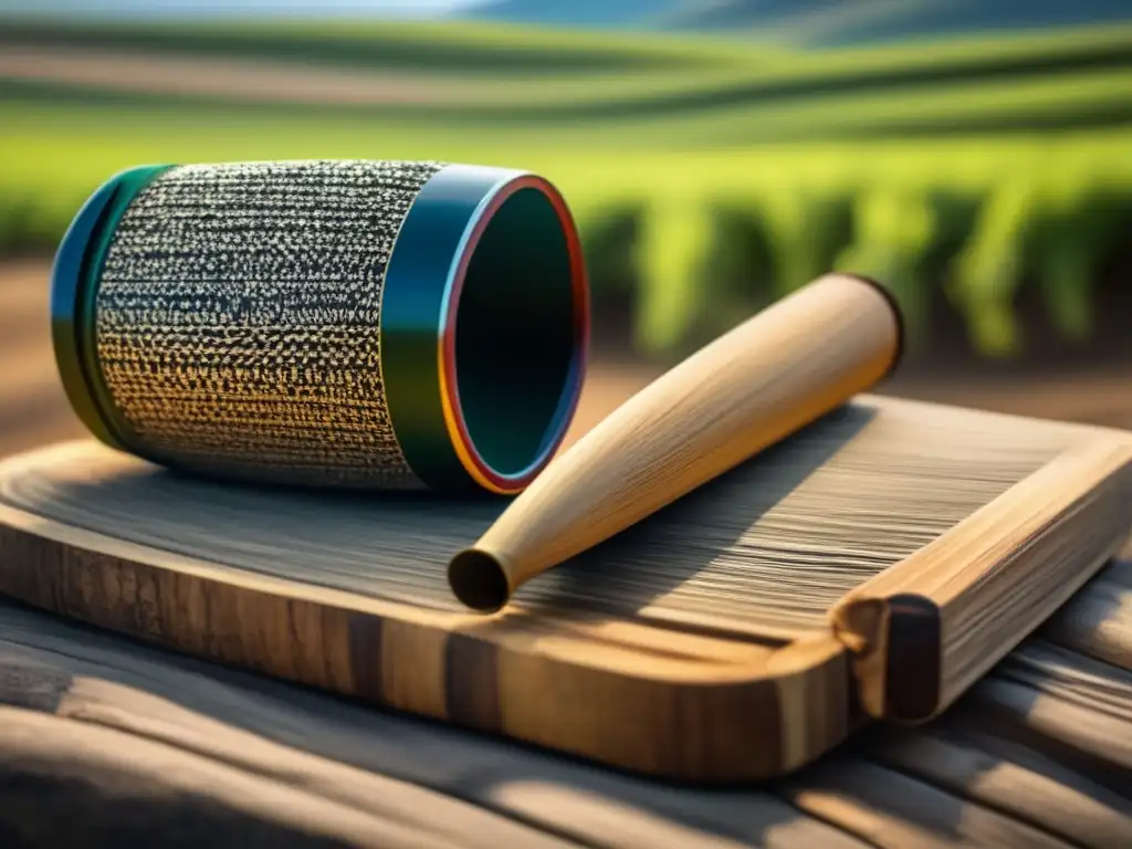 Pintura vintage de gauchos cosechando yerba mate Cultivo tradicional de yerba mate en la pintura regional