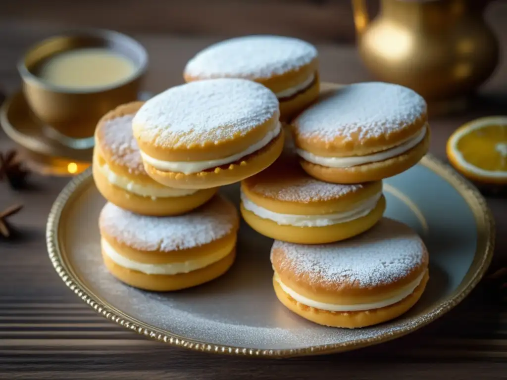 Deliciosos alfajores para acompañar mate