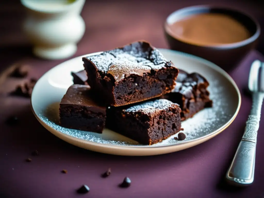 Deliciosos brownies de chocolate con yerba mate - Recetas de brownies con yerba mate