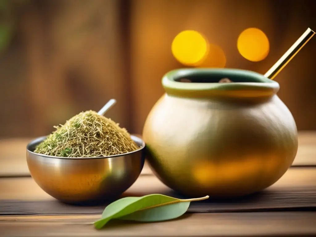 Mate durante embarazo: Beneficios y precauciones - Mate gourd with yerba mate leaves and pregnant woman enjoying a cup