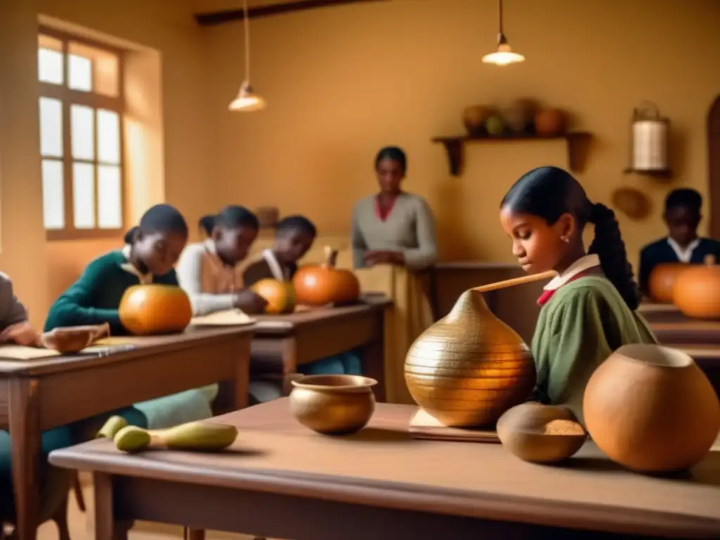 Enseñanza de mate en la escuela: profesor y estudiantes comprometidos, ambiente nostálgico y educativo