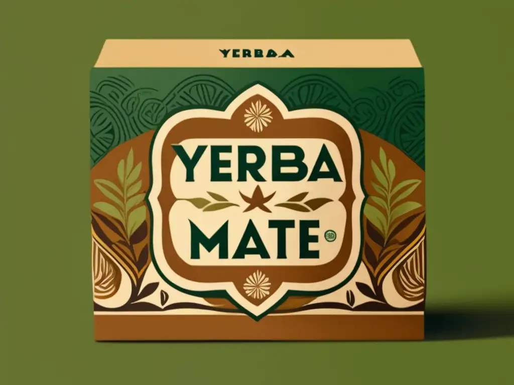 Envases ecológicos de yerba mate: tradición en un packaging vintage