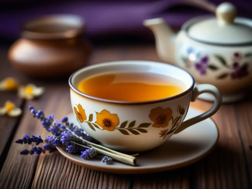 Té mate con esencias florales, beneficios y tranquilidad