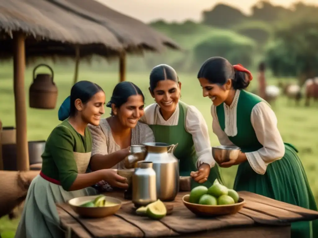 Familia paraguaya disfrutando tereré: tradición, historia y sabor