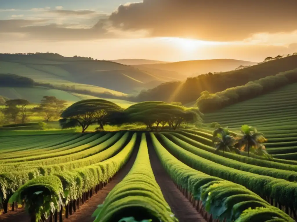 Plantación de mate en el futuro con control biológico