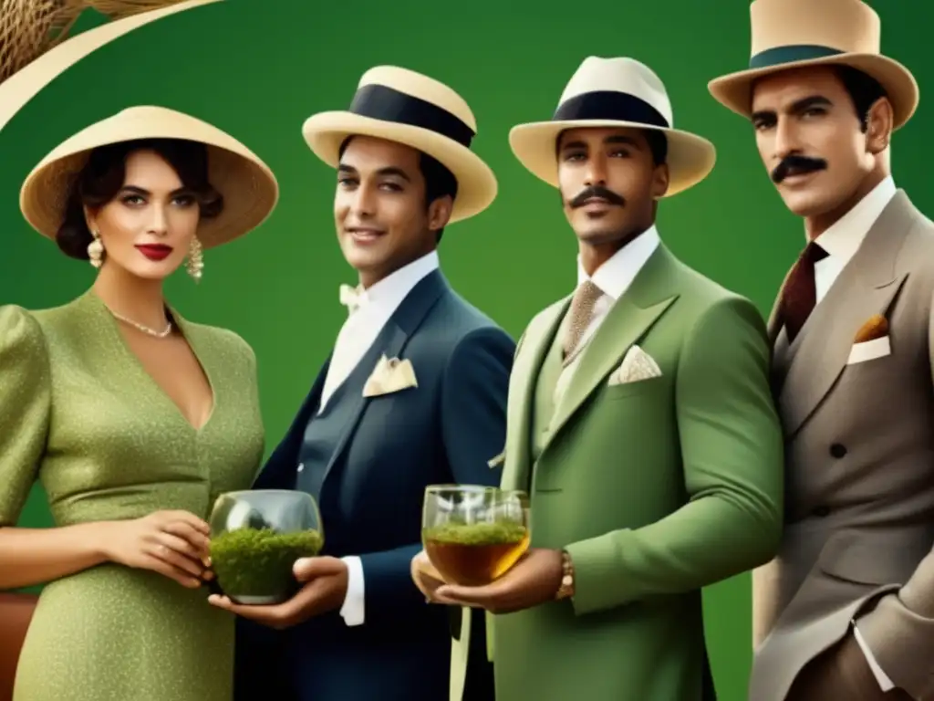 Mate y moda: La elegancia vintage del mate Impacto de yerba mate en moda y estilo de vida