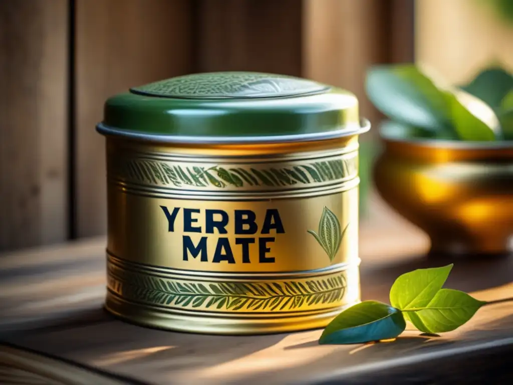 Lata de yerba mate: influencia cultural del mate en la región