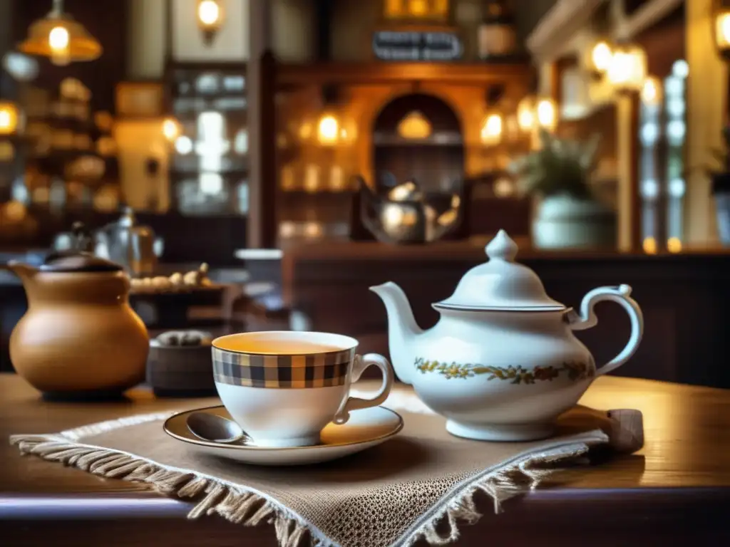 Maridajes perfectos con mate en un acogedor café vintage en Buenos Aires, Argentina