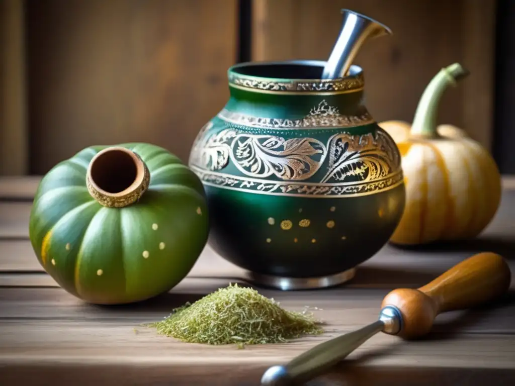 Mate gourd and bombilla: Poder antioxidante yerba mate beneficios