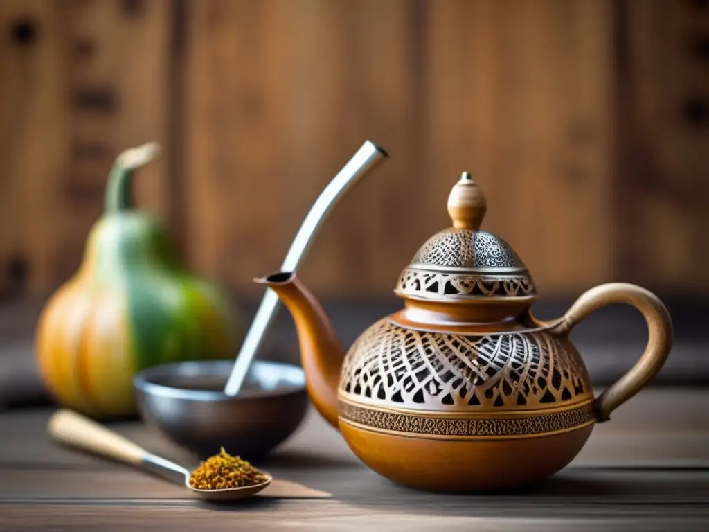 Mate gourd and bombilla: beneficios del mate para bajar de peso