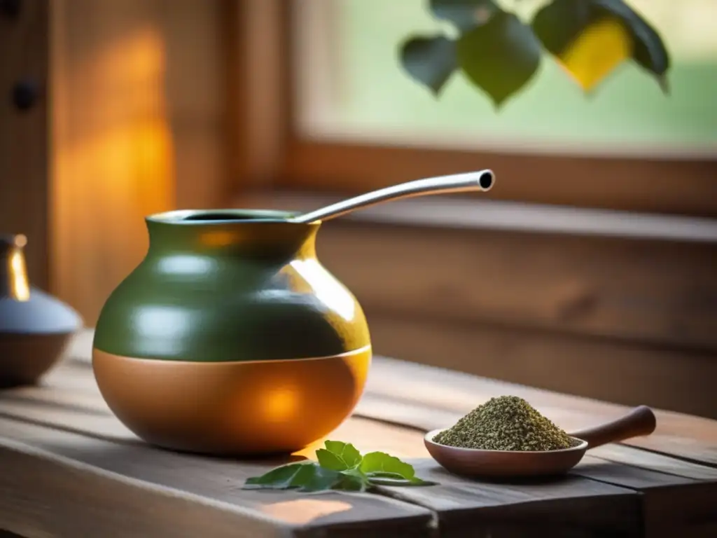 Mate gourd and bombilla: Beneficios del mate para la salud