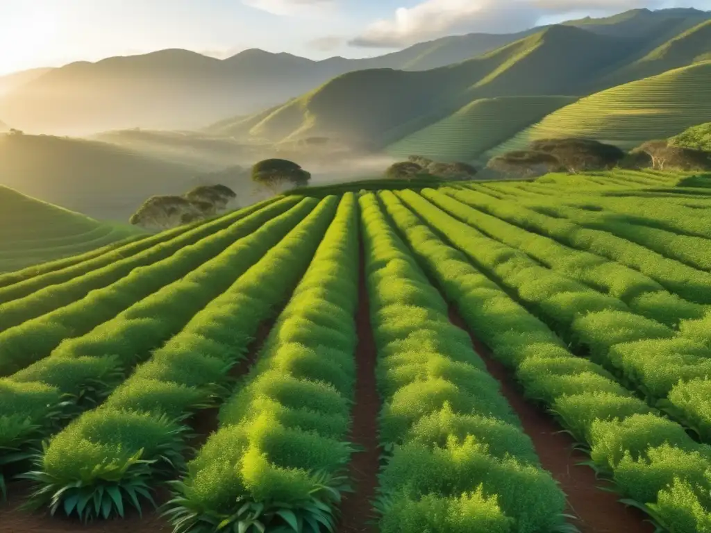 Plantación de yerba mate con automatización en cosecha y siembra