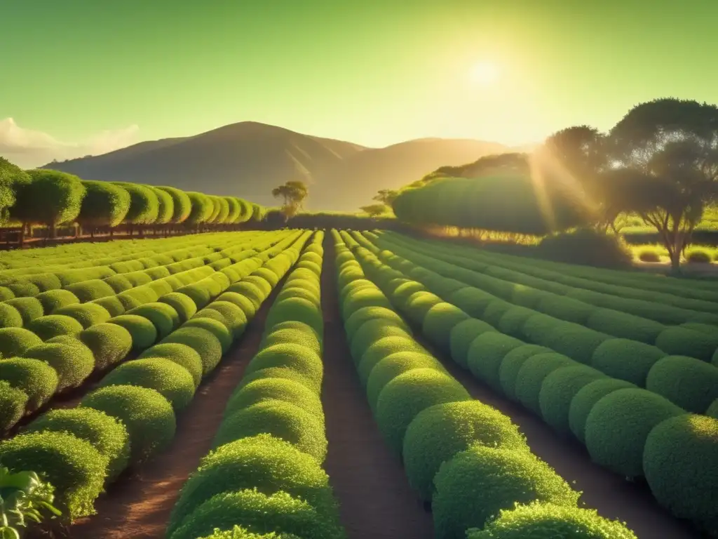 Plantación de yerba mate: cuidado y belleza