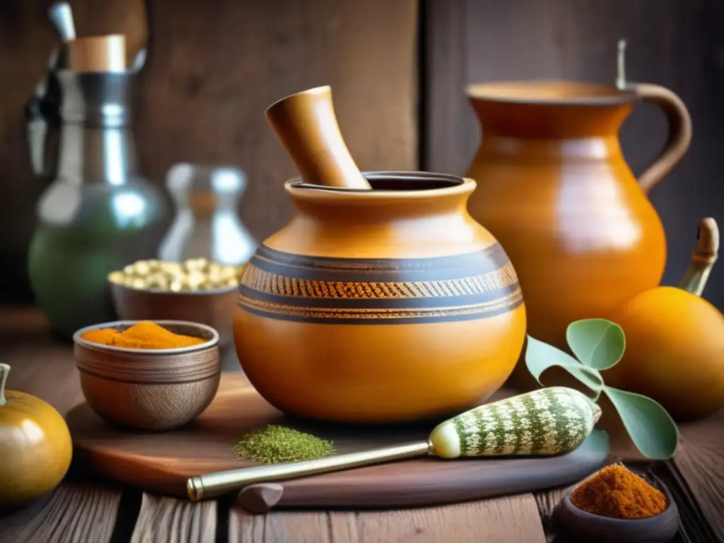 Tradición del mate dulce en Argentina: ceremonia con mate, galletitas y ambiente nostálgico