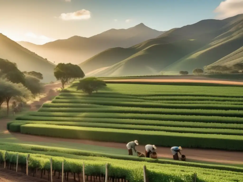 Plantación tradicional de yerba mate en Argentina - Ganadores económicos en la cadena del mate