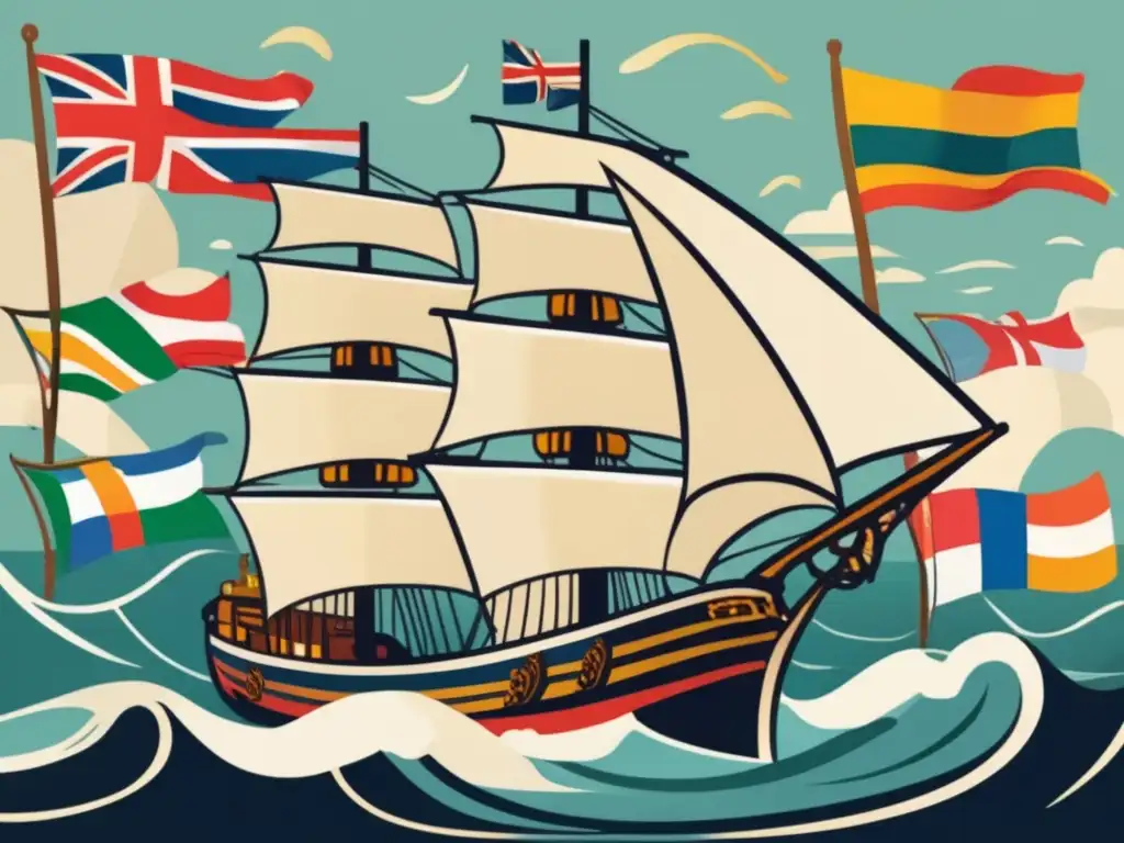 Tradición del mate en Europa: barco con inmigrantes sudamericanos y europeos, intercambiando cultura y tradiciones