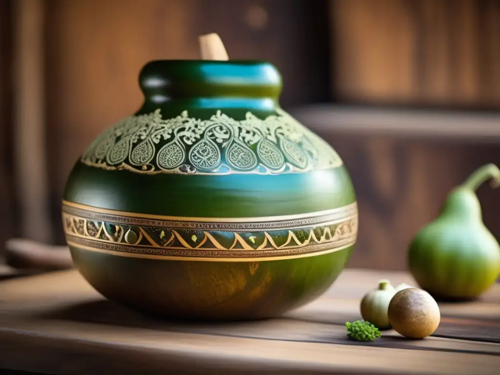 Mate gourd and yerba mate: Beneficios anímicos de la yerba mate
