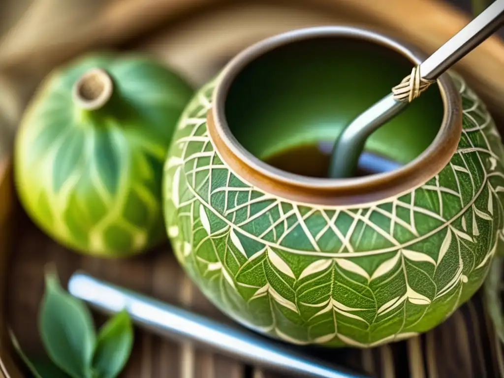 Mate tradicional: gourd, bombilla, yerba mate, historia, cultura, vintage