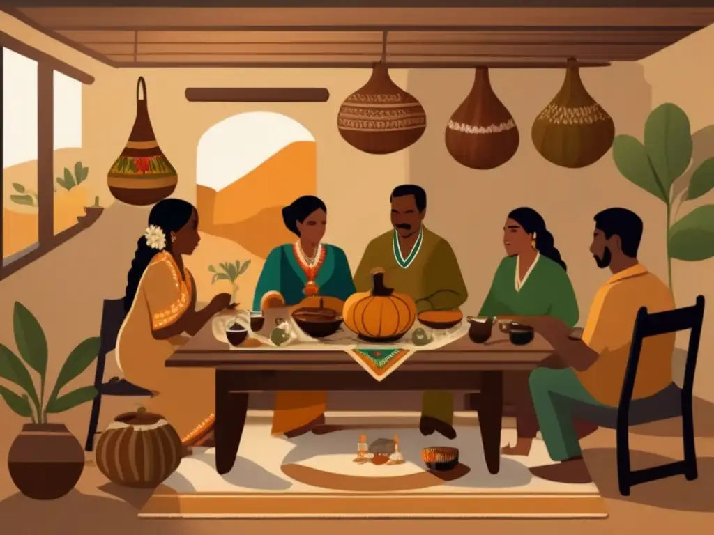 Tradición del mate en Brasil: ceremonia de mates con gourds, bombillas y ambiente acogedor, lleno de tradiciones