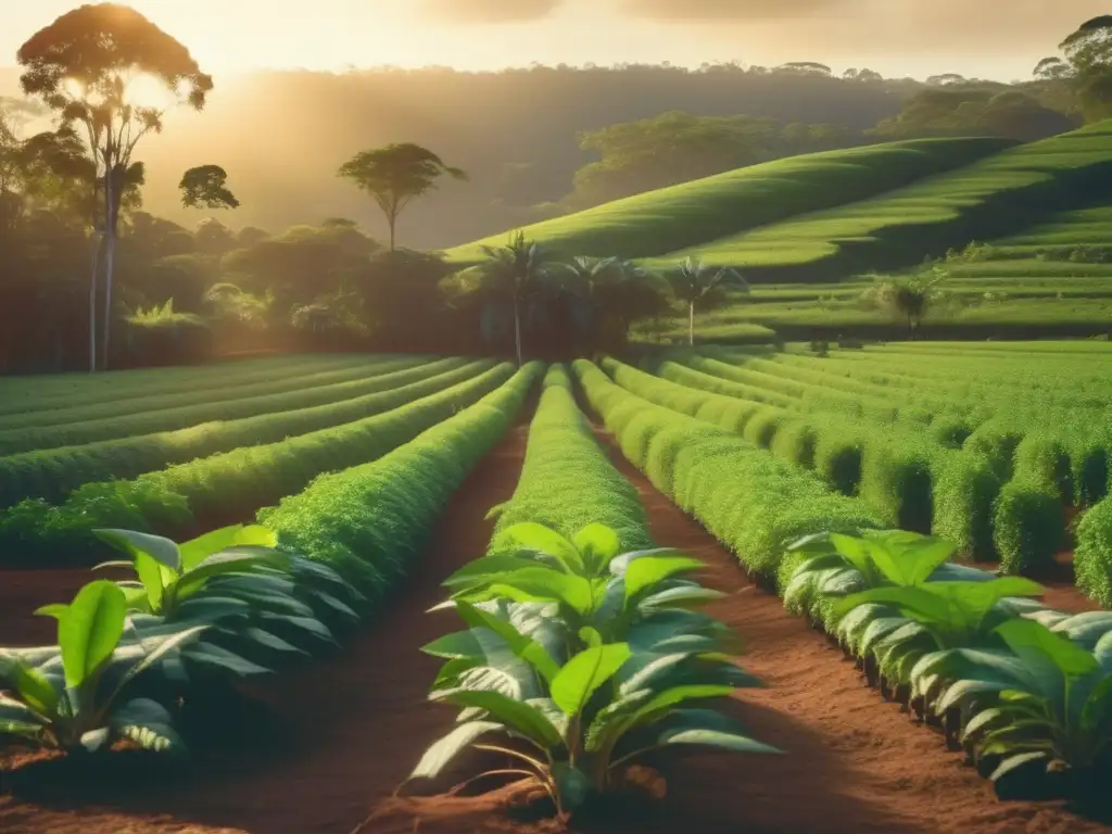 Plantación de yerba mate en Misiones, Argentina - Estrategias orgánicas de cultivo y tradición