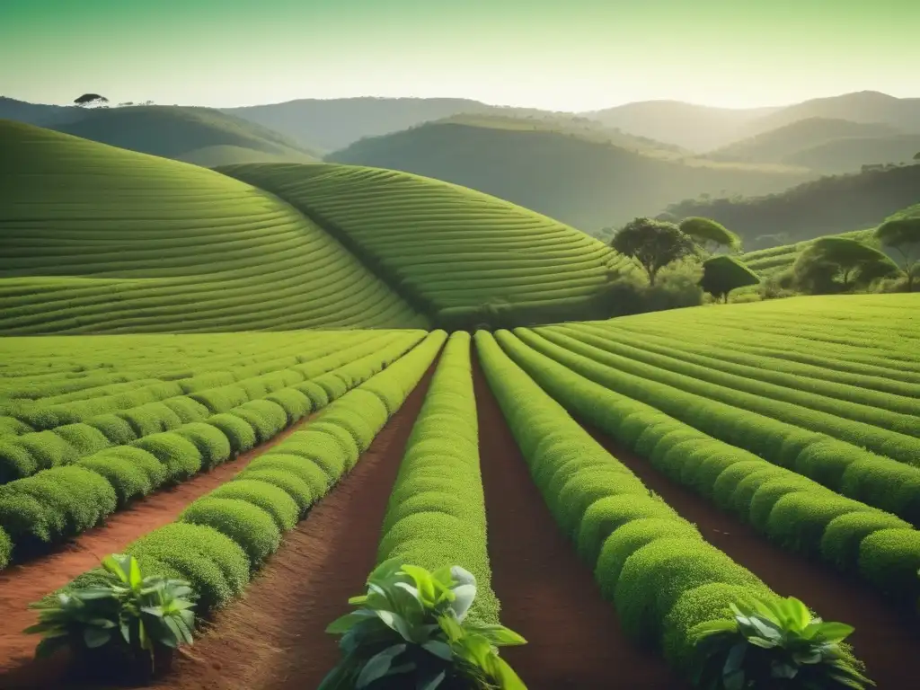 Plantación de yerba mate en Misiones, Argentina: Regiones predilectas para cultivo de yerba mate