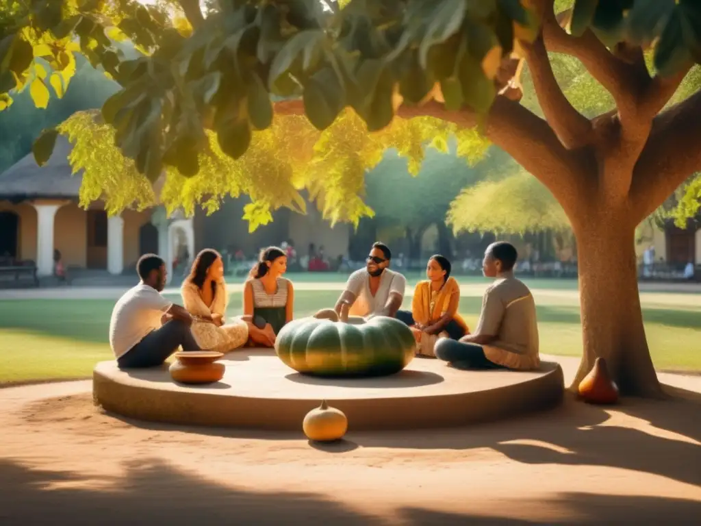 Tradición del mate en plazas y parques con camaradería y relajación