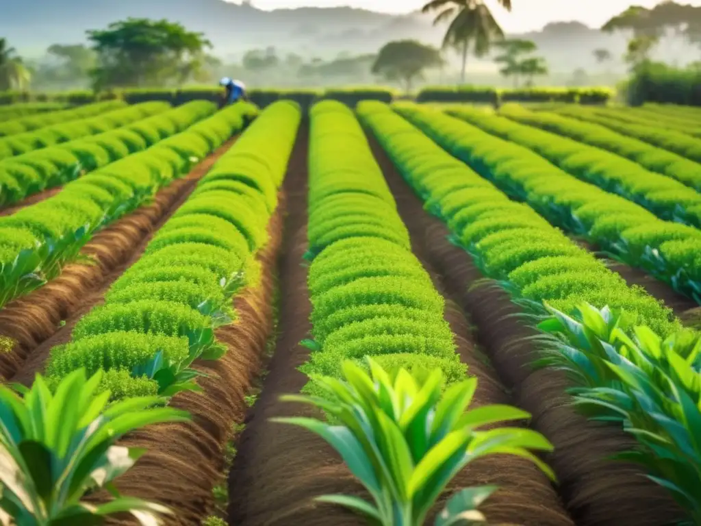 Plantación de mate: Prácticas sustentables en cultivo y conservación