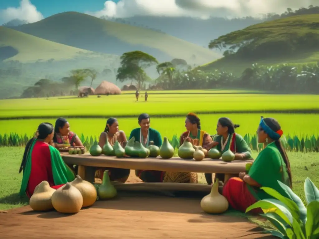 Tradición del mate en la región rioplatense: campo verde, yerba mate, Guarani y ritual