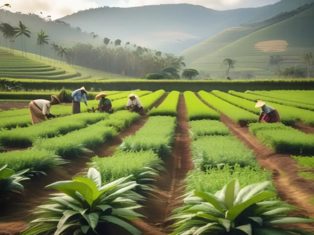 Plantación de yerba mate con tradición rioplatense - Sabores y experiencia de cebado del mate