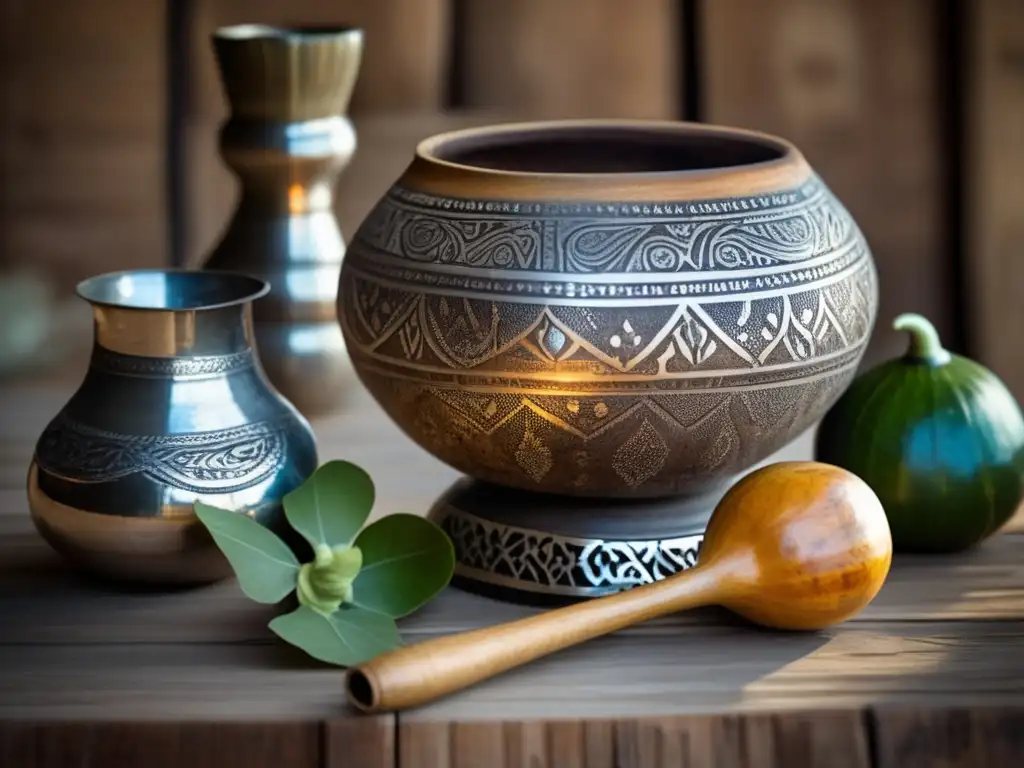 Mate gourd vintage: Evolución sustentable de utensilios de mate