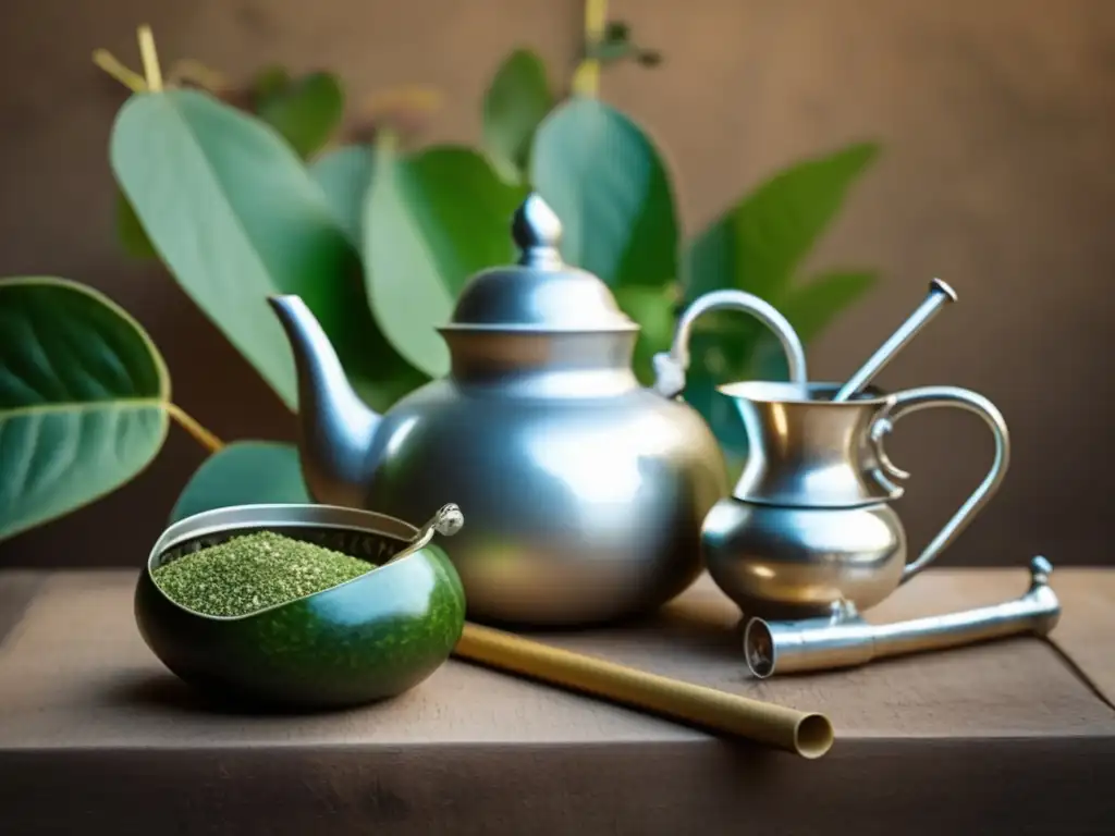 Mate tradicional con beneficios antioxidantes