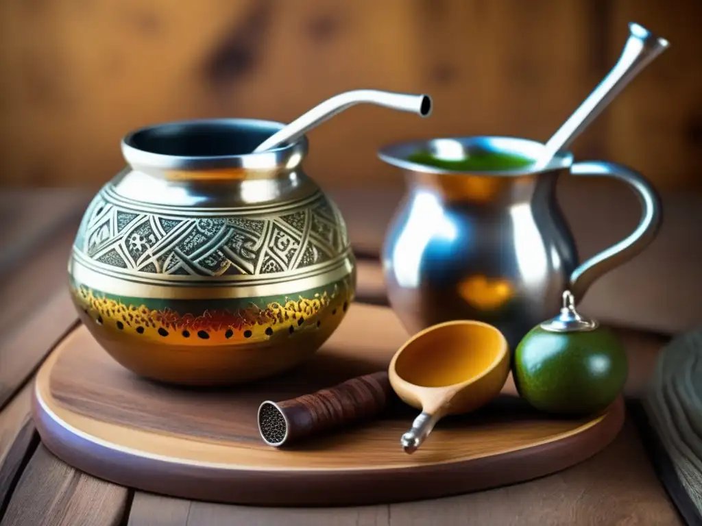 Mate tradicional con marcas de diseño: experiencia auténtica