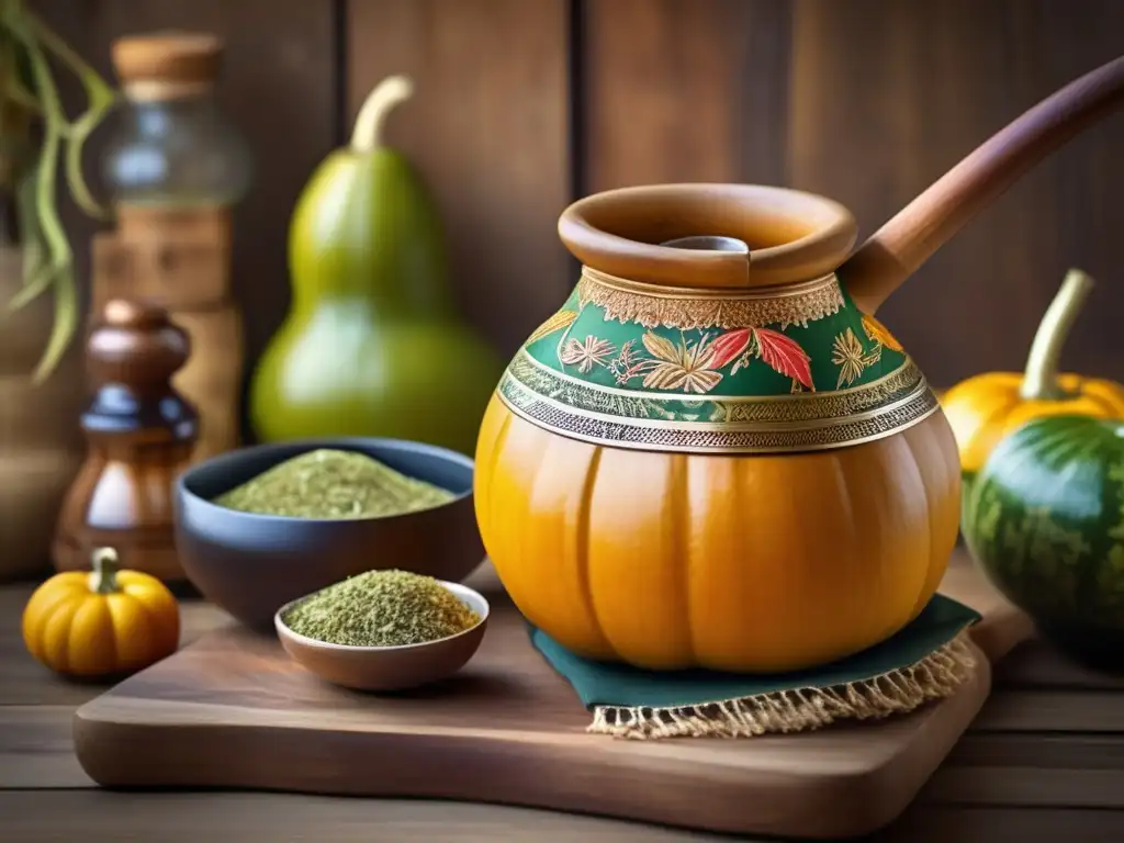 Mate tradicional versus sabores modificados: una imagen evocadora de tradición, autenticidad y exploración