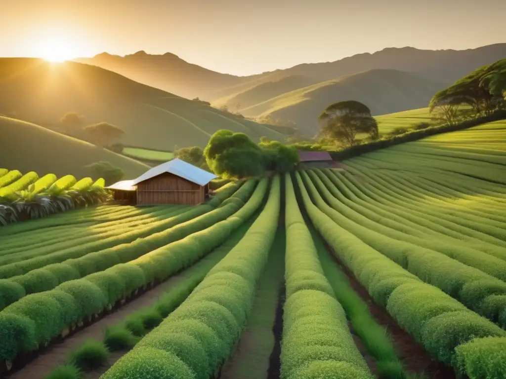 Plantación de yerba mate orgánica, mercado rentable