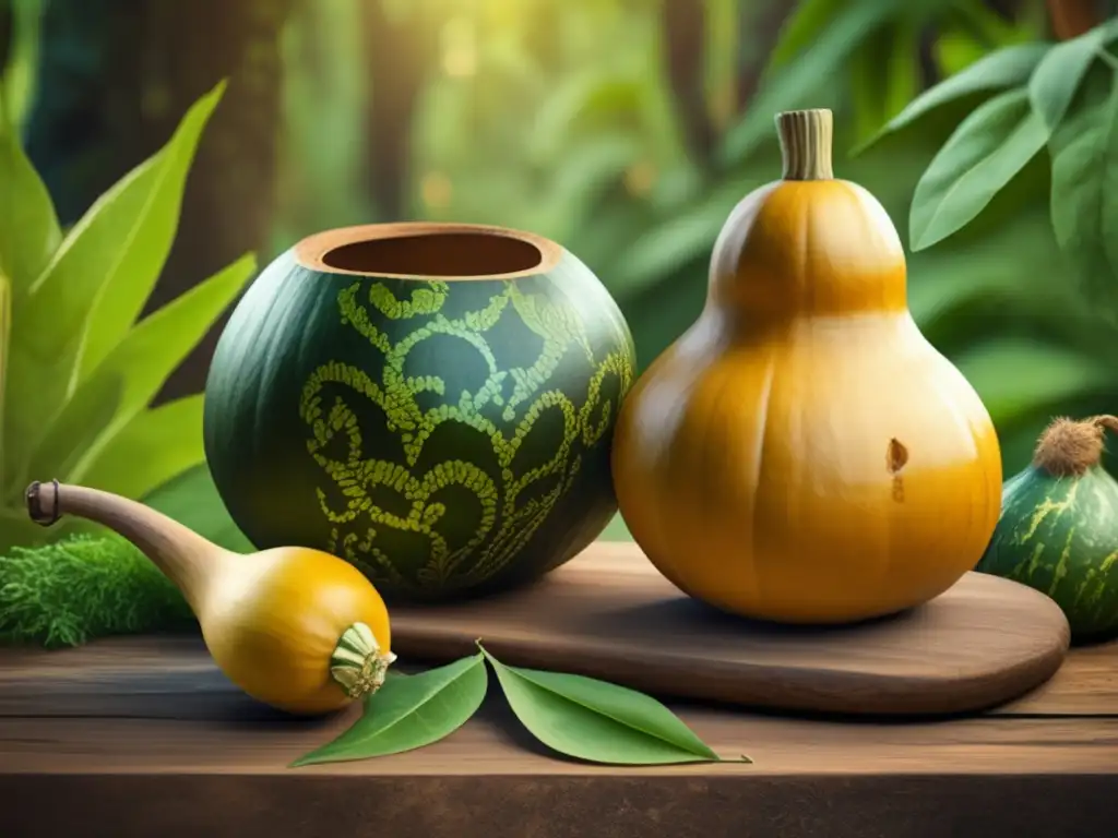 Orígenes históricos del mate rioplatense: tradicional gourd y bombilla en entorno vintage