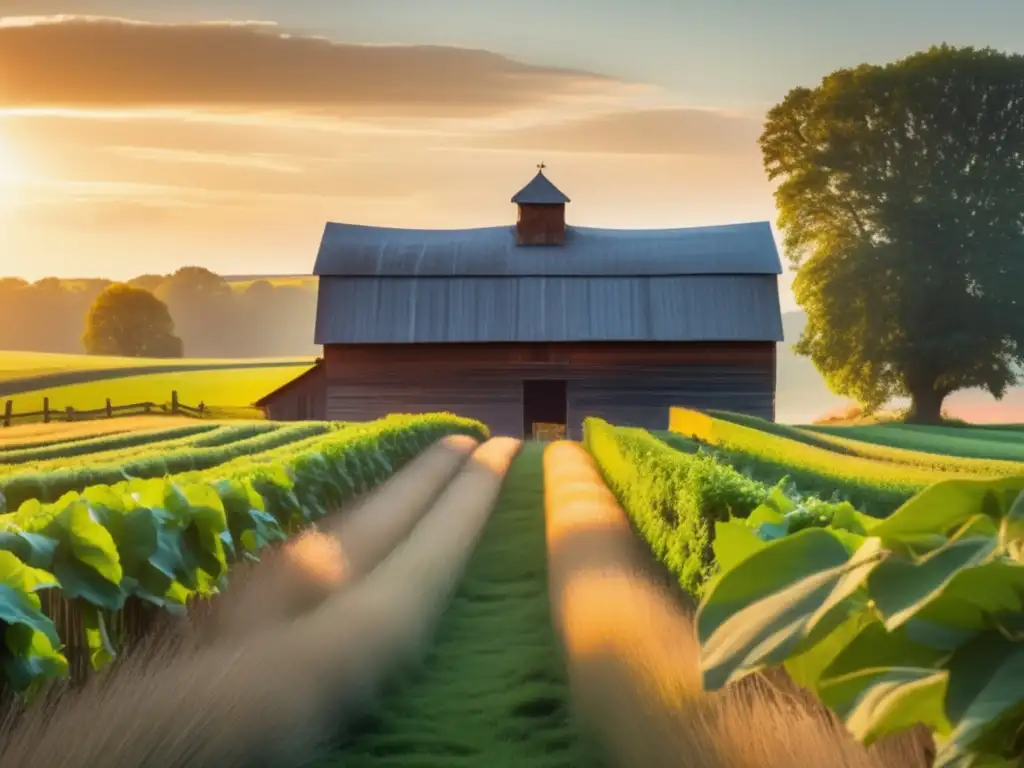 Paisaje rural con impacto de pesticidas en consumo de mate