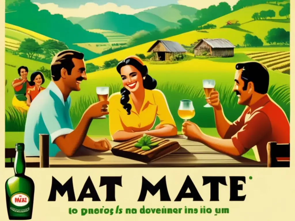 Publicidad vintage de marca mate: autenticidad y tradición en el mercado del mate